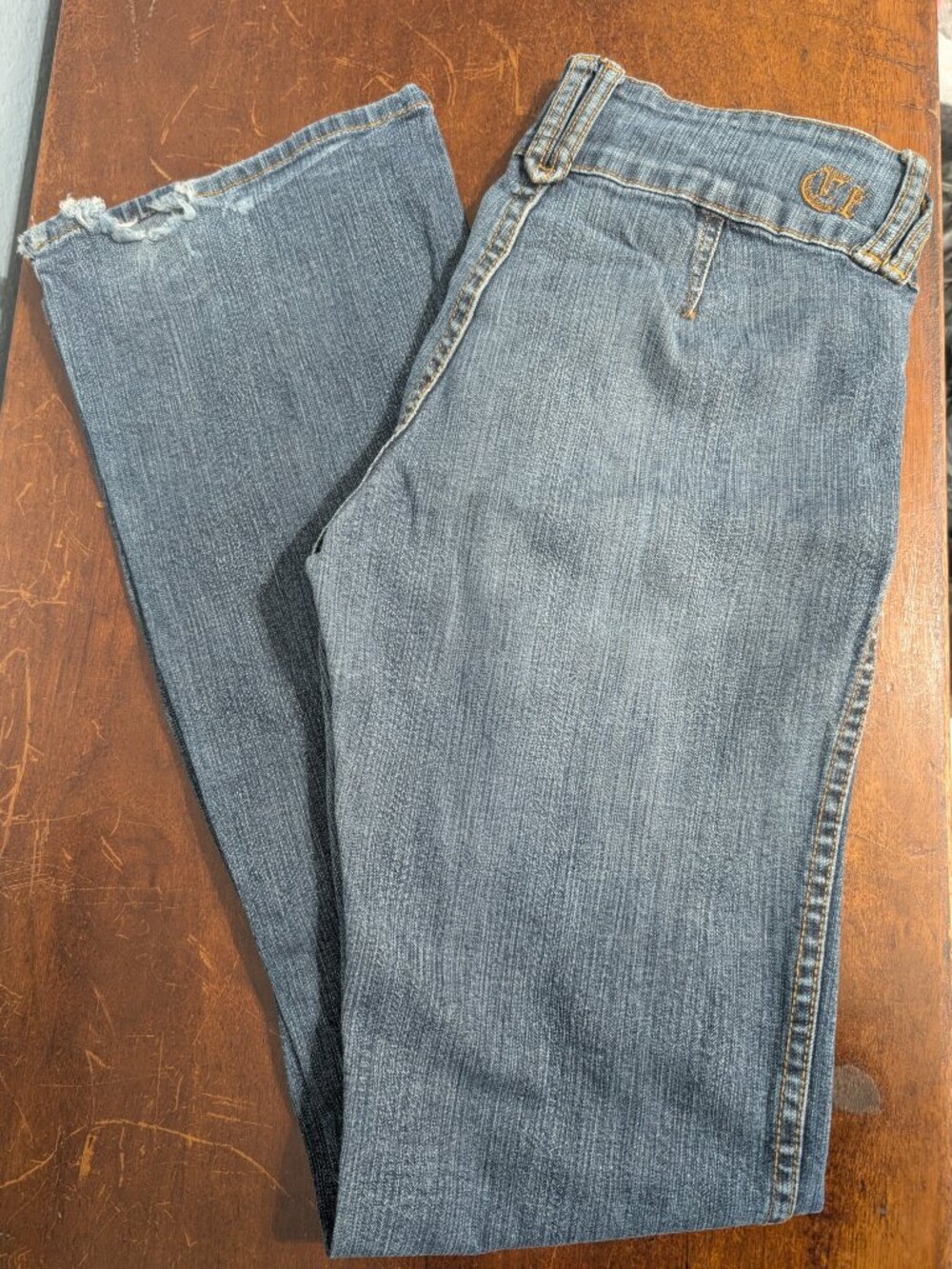 C'est Toi Low Rise Bootcut Jeans - Picture 8 of 9